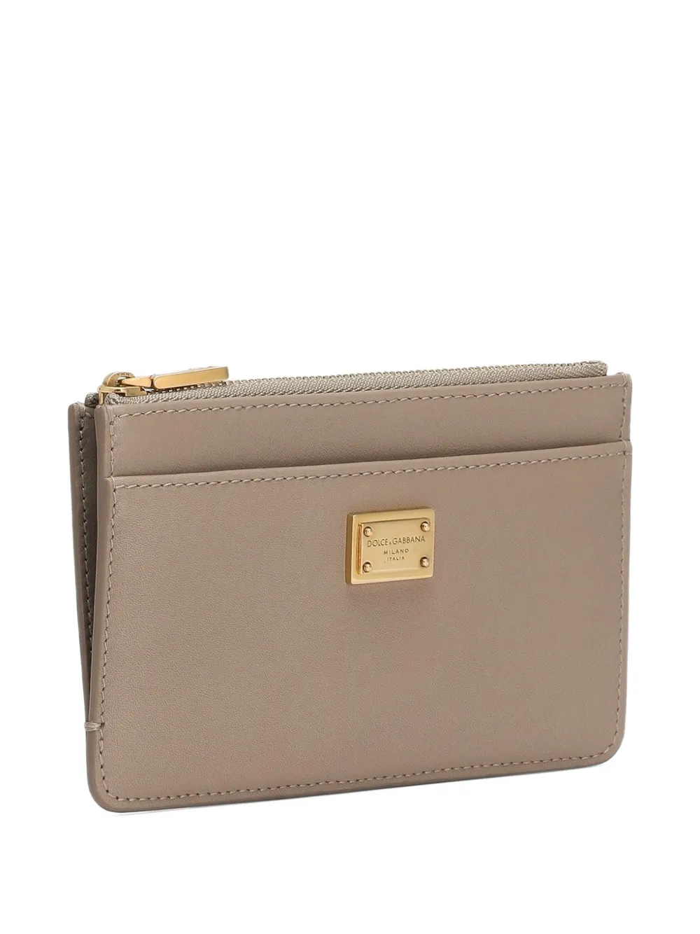 Dolce & Gabbana Leren pasjeshouder Bruin