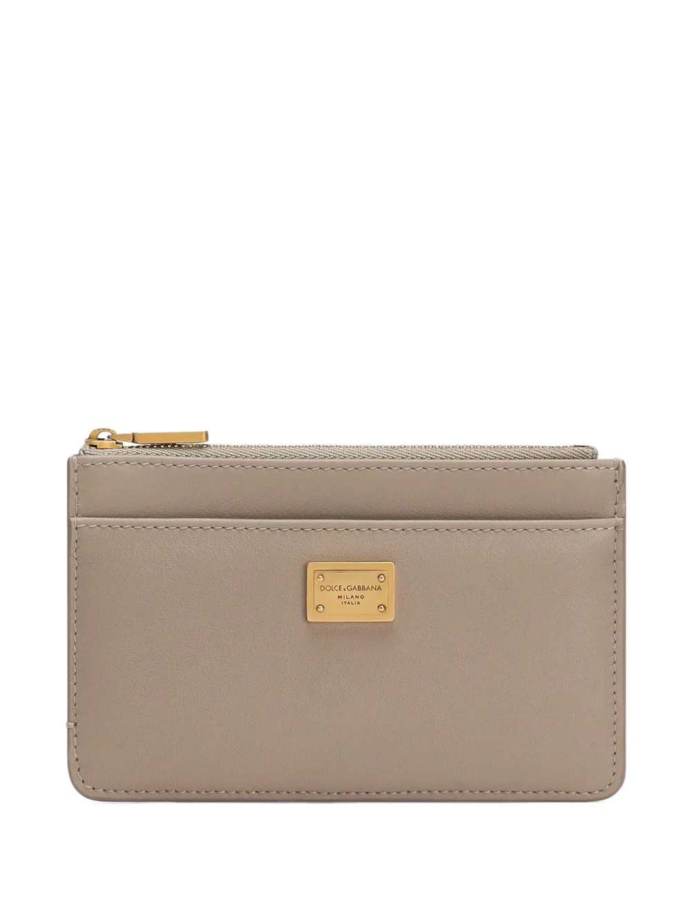 Dolce & Gabbana Leren pasjeshouder Bruin