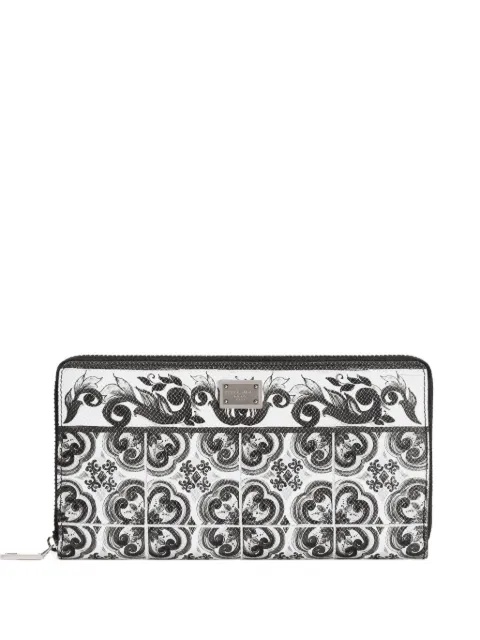 Dolce & Gabbana logo-plaque wallet