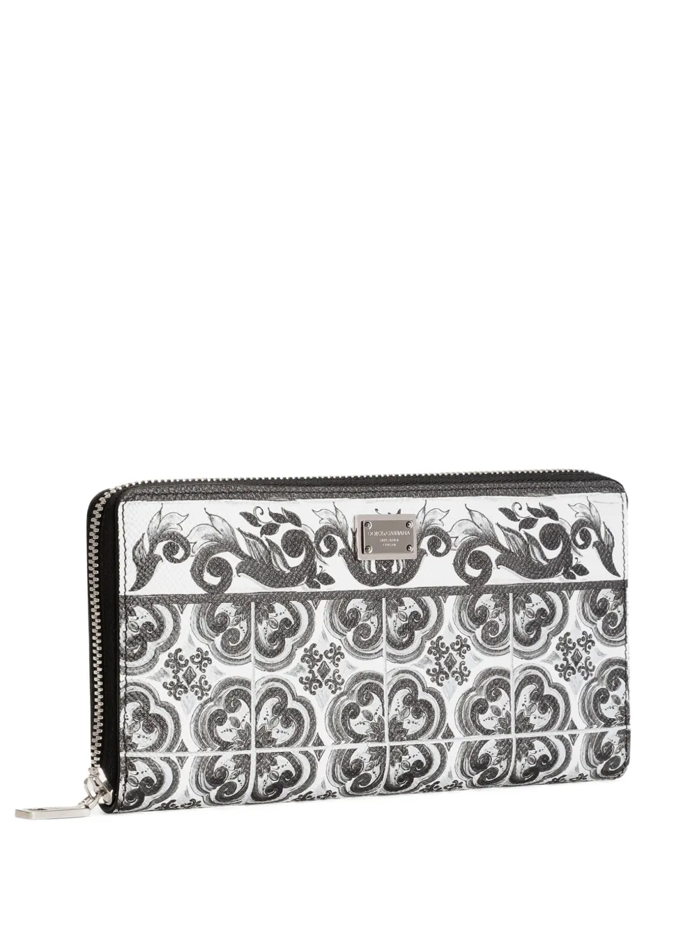Dolce & Gabbana Portemonnee met logoplakkaat Zwart