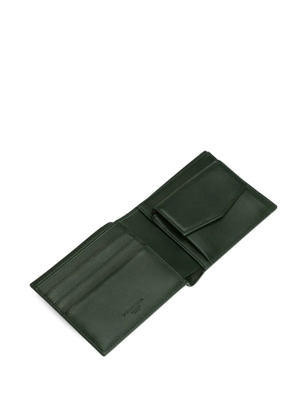 Dolce & Gabbana Leren portemonnee Groen