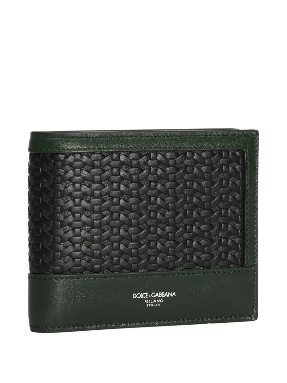 Dolce & Gabbana Leren portemonnee Groen