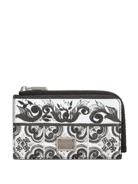Dolce & Gabbana cartera con compartimentos y cierre