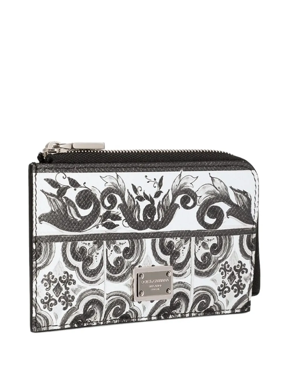 Dolce & Gabbana Leren portemonnee Zwart