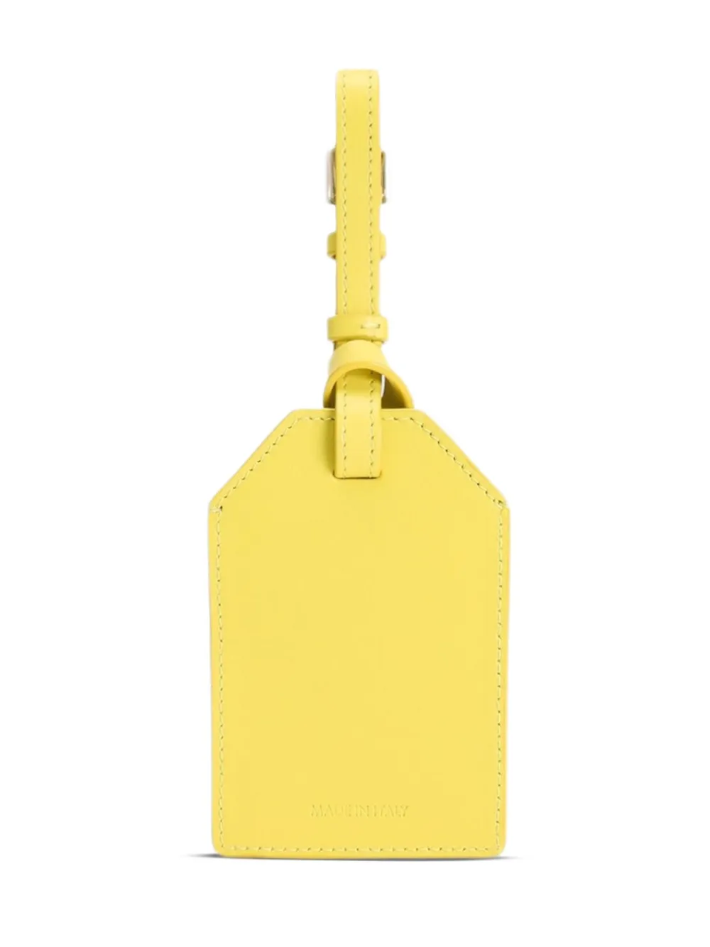 Dolce & Gabbana Leren sleutelhanger Geel