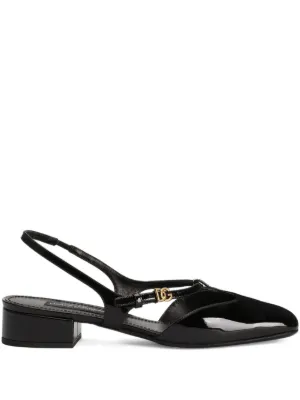 Dolce & Gabbana スリングバック パンプス | ブラック | FARFETCH JP