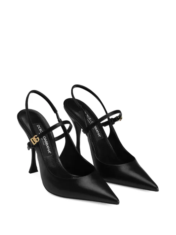 Dolce & Gabbana スリングバック パンプス | ブラック | FARFETCH JP