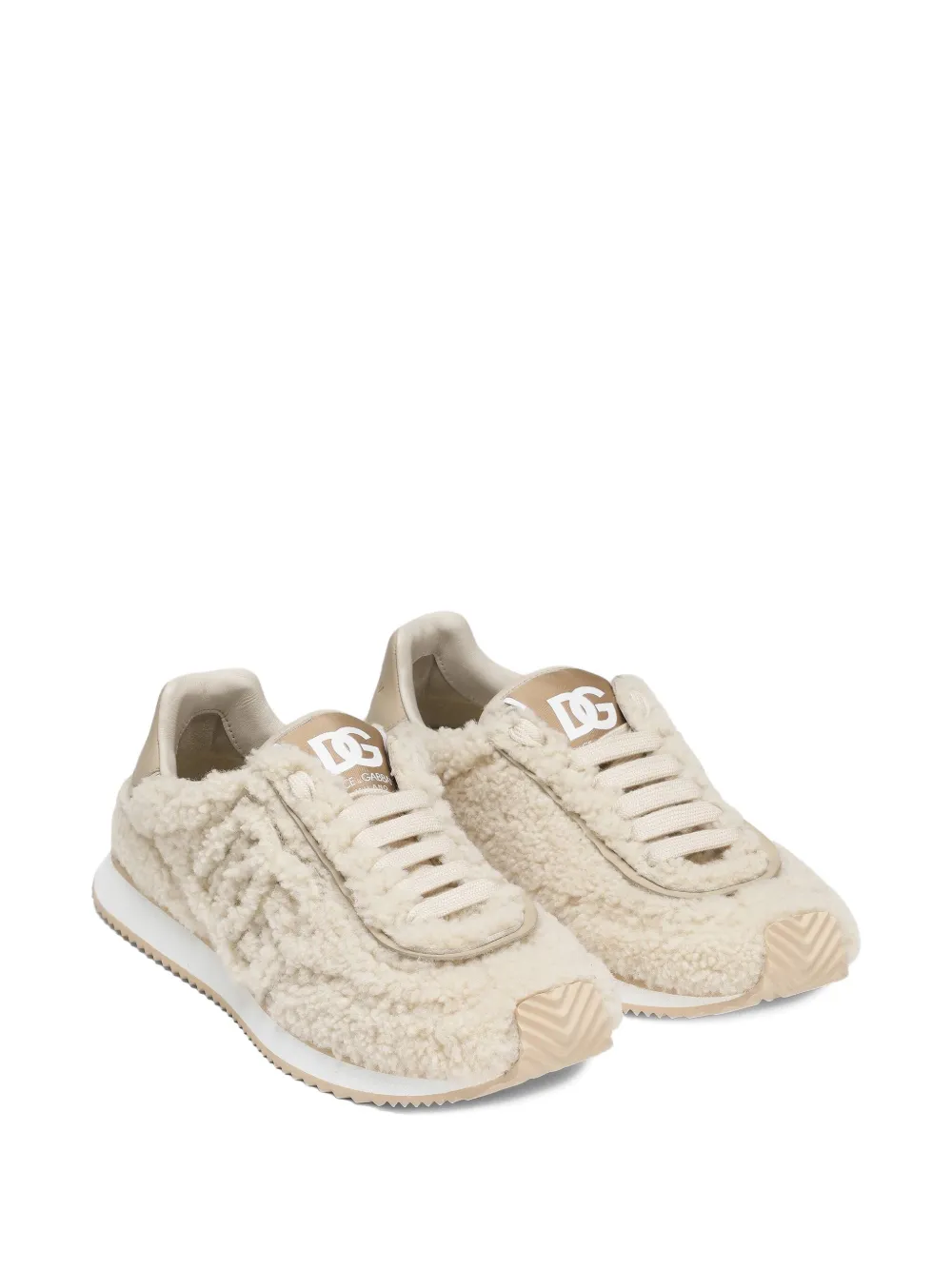 Dolce & Gabbana DG lammy sneakers - Beige