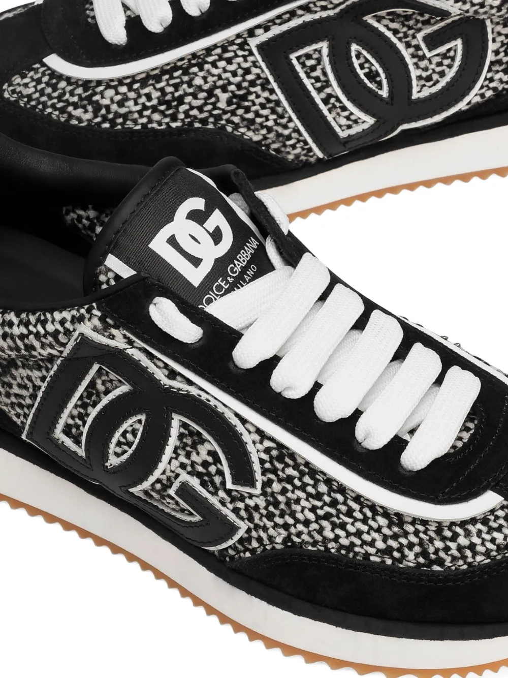 Dolce & Gabbana Sneakers met logo Zwart