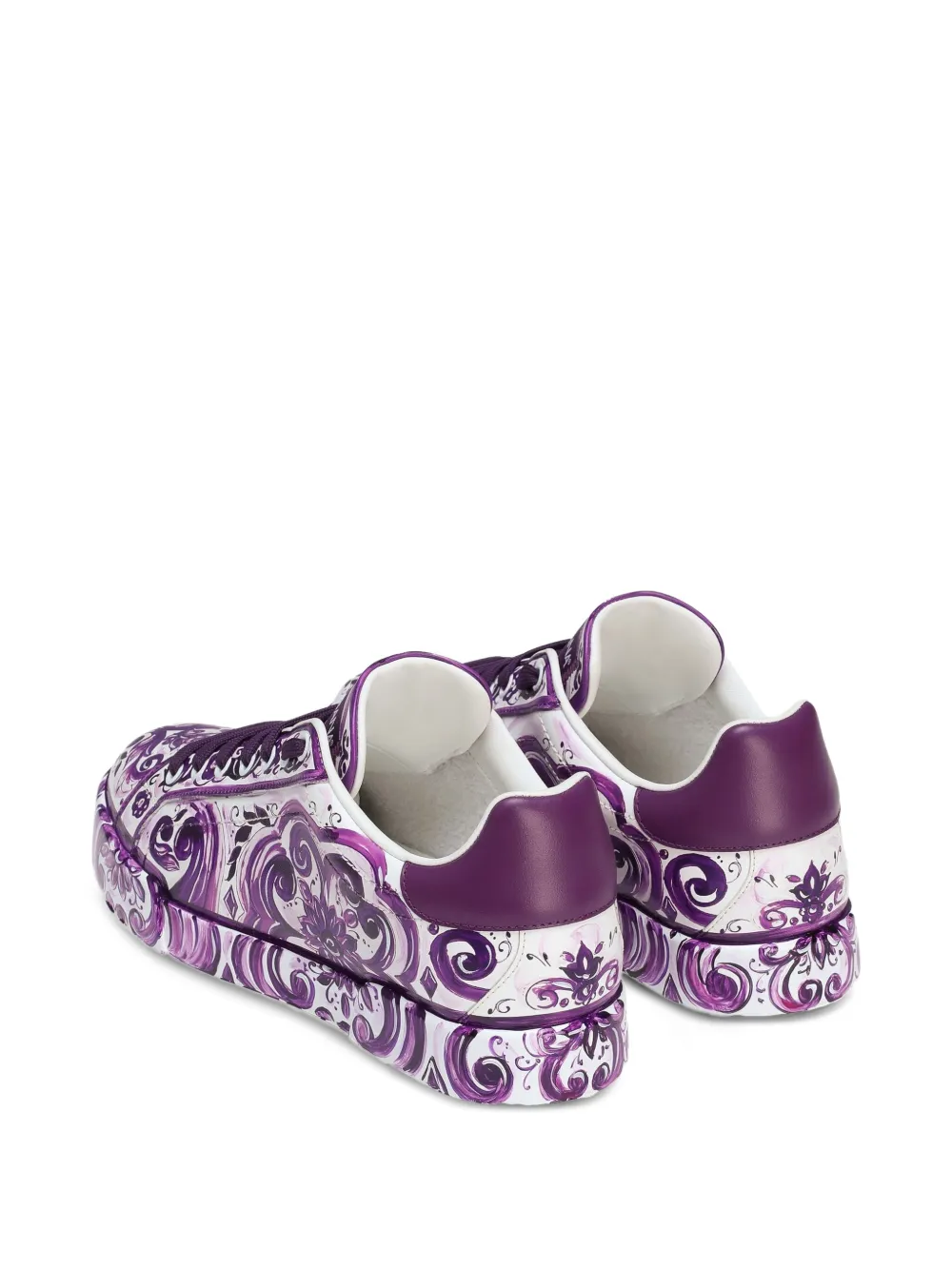 Dolce & Gabbana Maiolica-print sneakers White