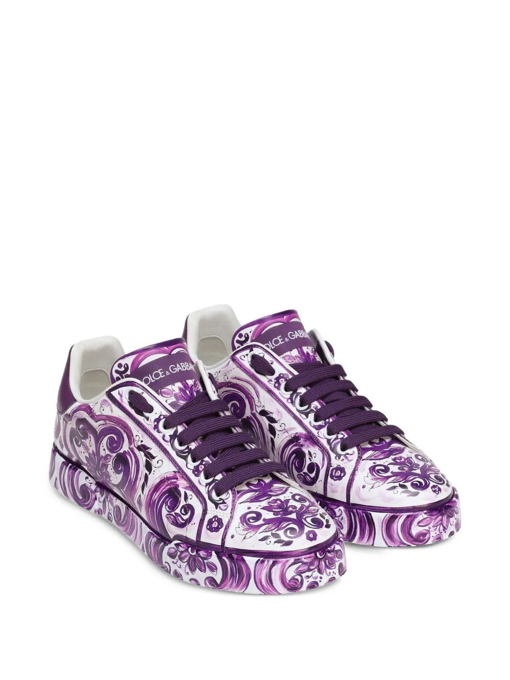 Dolce & Gabbana tenis con estampado Mayólica | Tenis bajos | Image 2