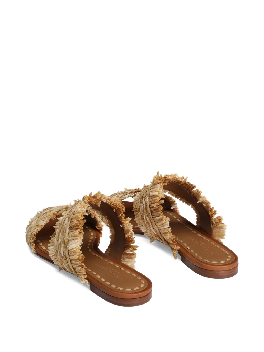 Dolce & Gabbana braided-strap sandals Neutrals