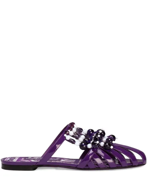 Dolce & Gabbana rhinestone-embellished sandals