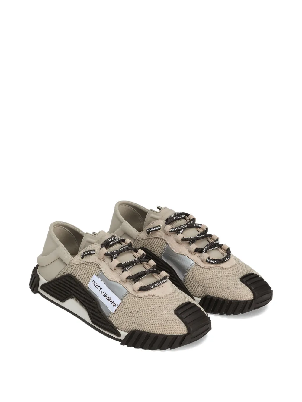 Dolce & Gabbana NS1 mesh-panel sneakers Grey