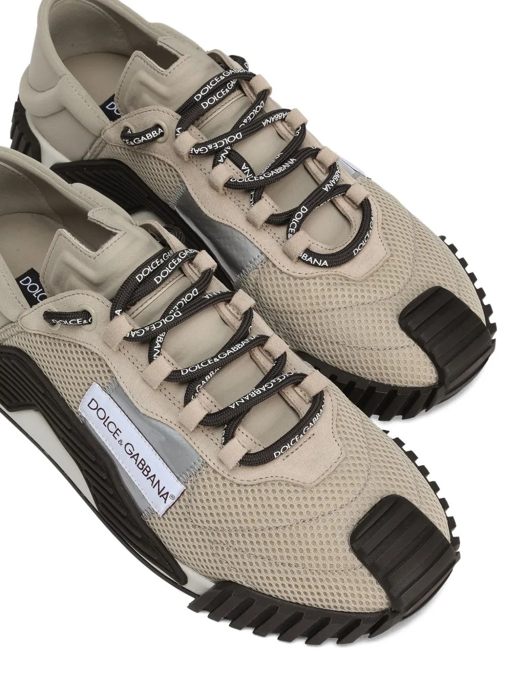 Dolce & Gabbana NS1 mesh-panel sneakers Grey
