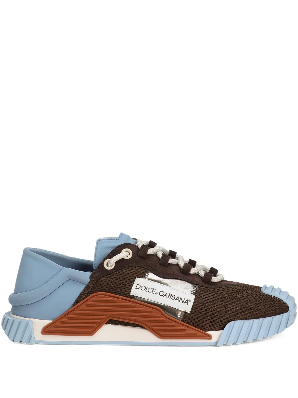 Dolce & Gabbana NS1 mesh-panel sneakers Blue