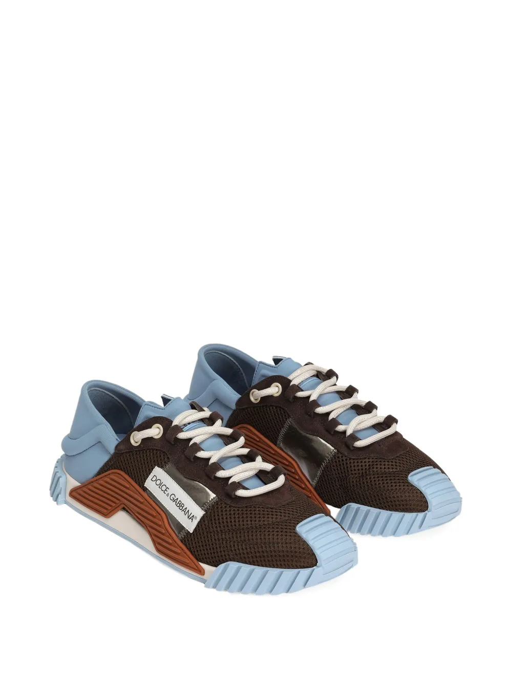 Dolce & Gabbana NS1 mesh-panel sneakers Blue