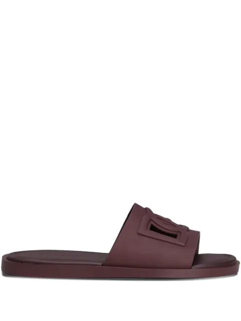 Dolce & Gabbana logo-embellished slide sandals