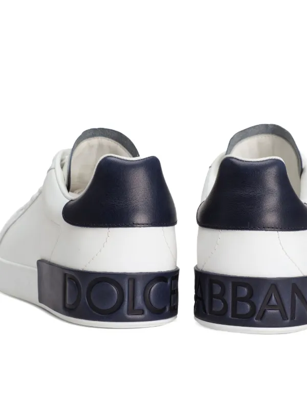 Dolce & Gabbana Portofino logo-debossed Sneakers | White | FARFETCH Dolce & Gabbana Portofino logo-debossed Sneakers | White | FARFETCH