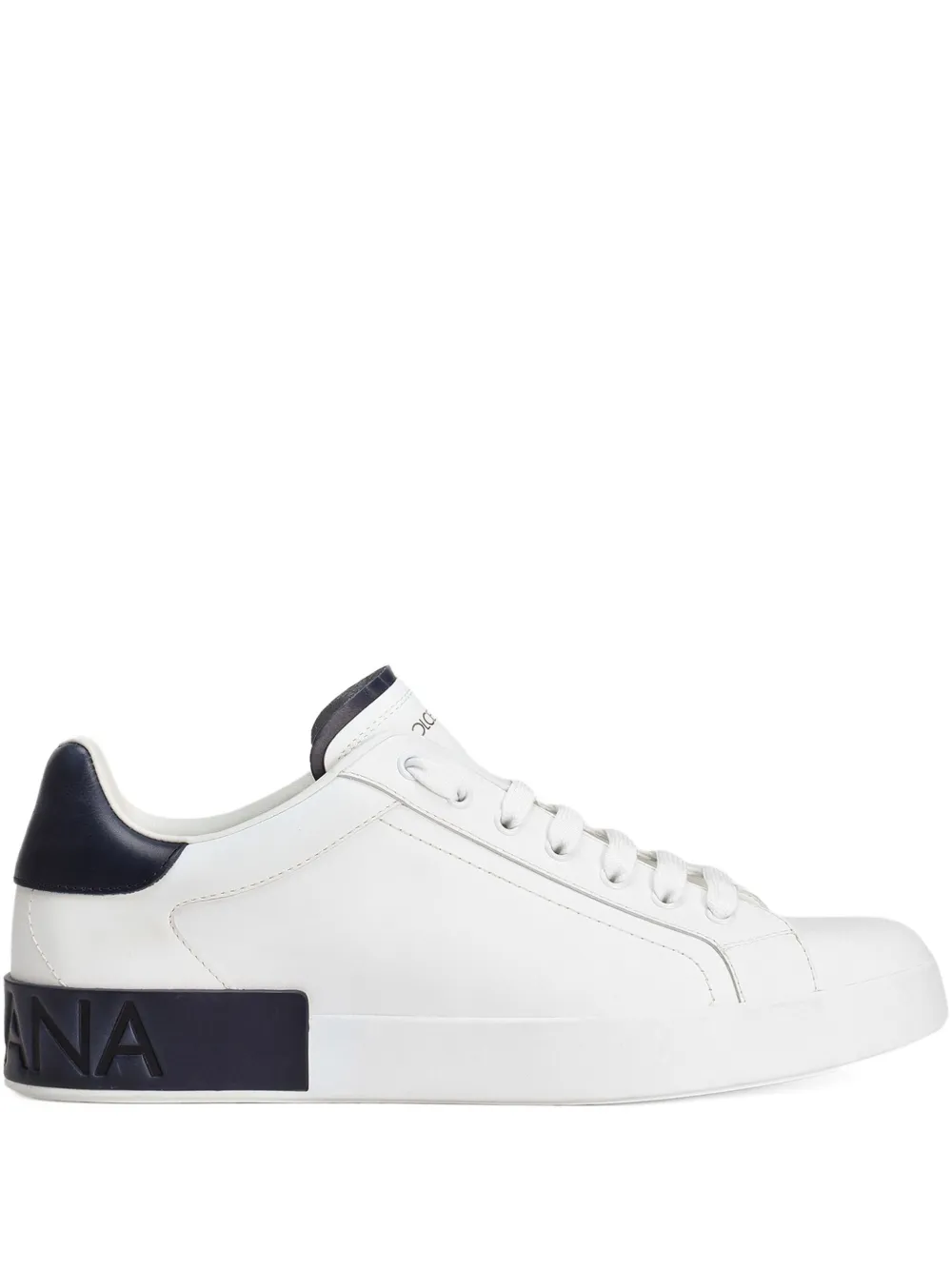 Dolce & Gabbana Portofino logo-debossed sneakers White