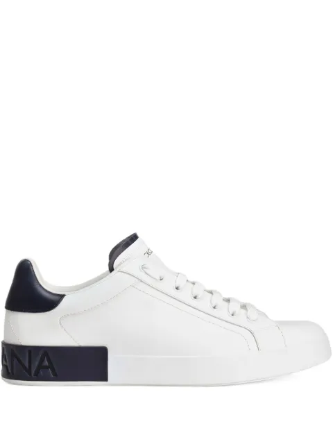 Dolce & Gabbana Portofino logo-debossed sneakers