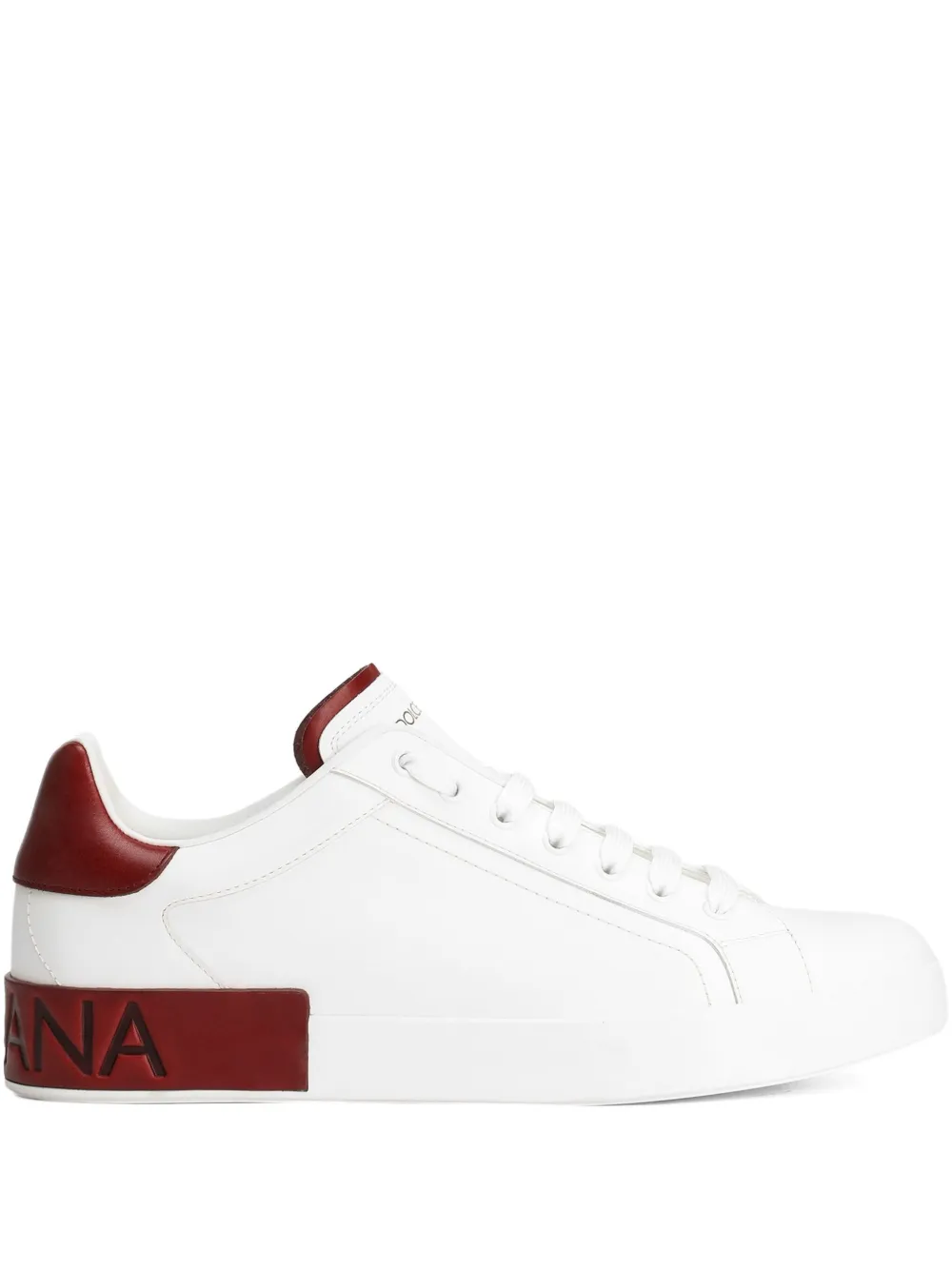 Dolce & Gabbana Portofino logo-debossed sneakers | White | Image 1