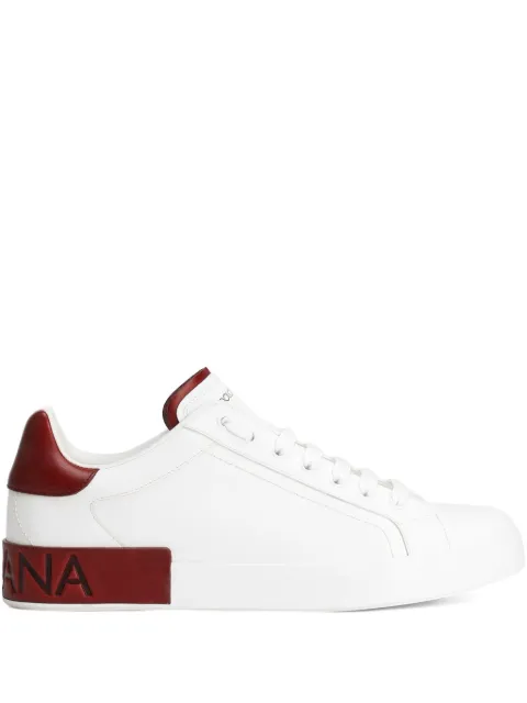 Dolce & Gabbana Portofino logo-debossed sneakers