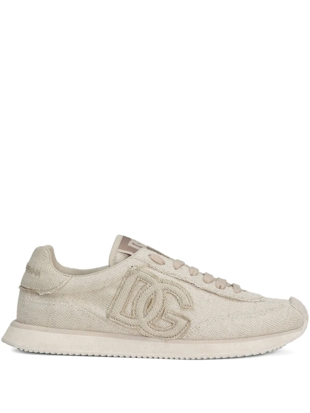 Dolce & Gabbana baskets à fermetures scratch | tons neutres | Image 1