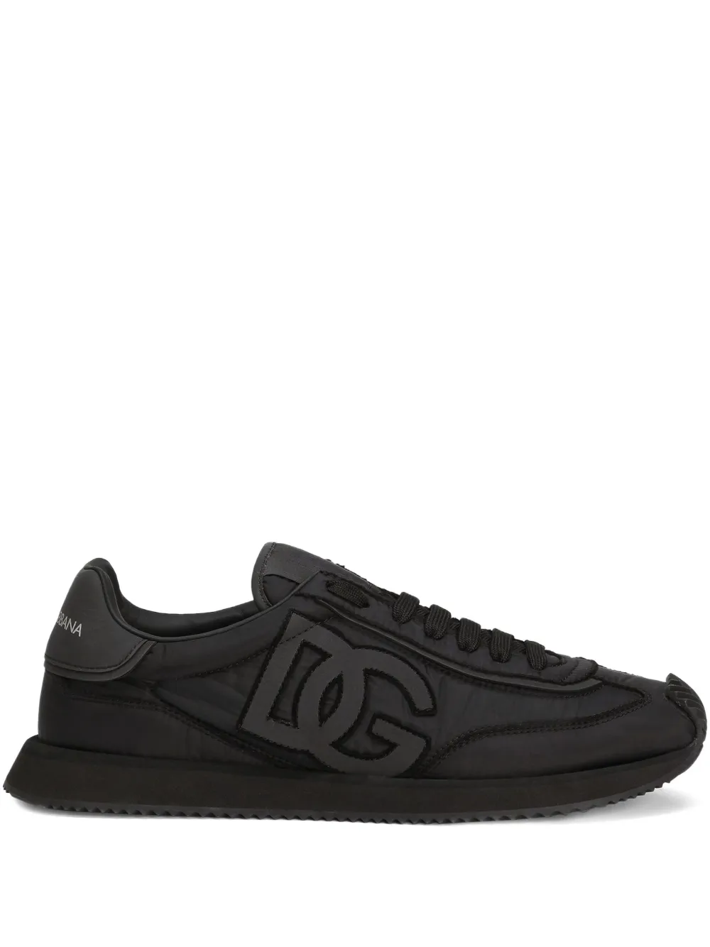 Dolce & Gabbana logo-embellished panelled sneakers | Black | Image 1