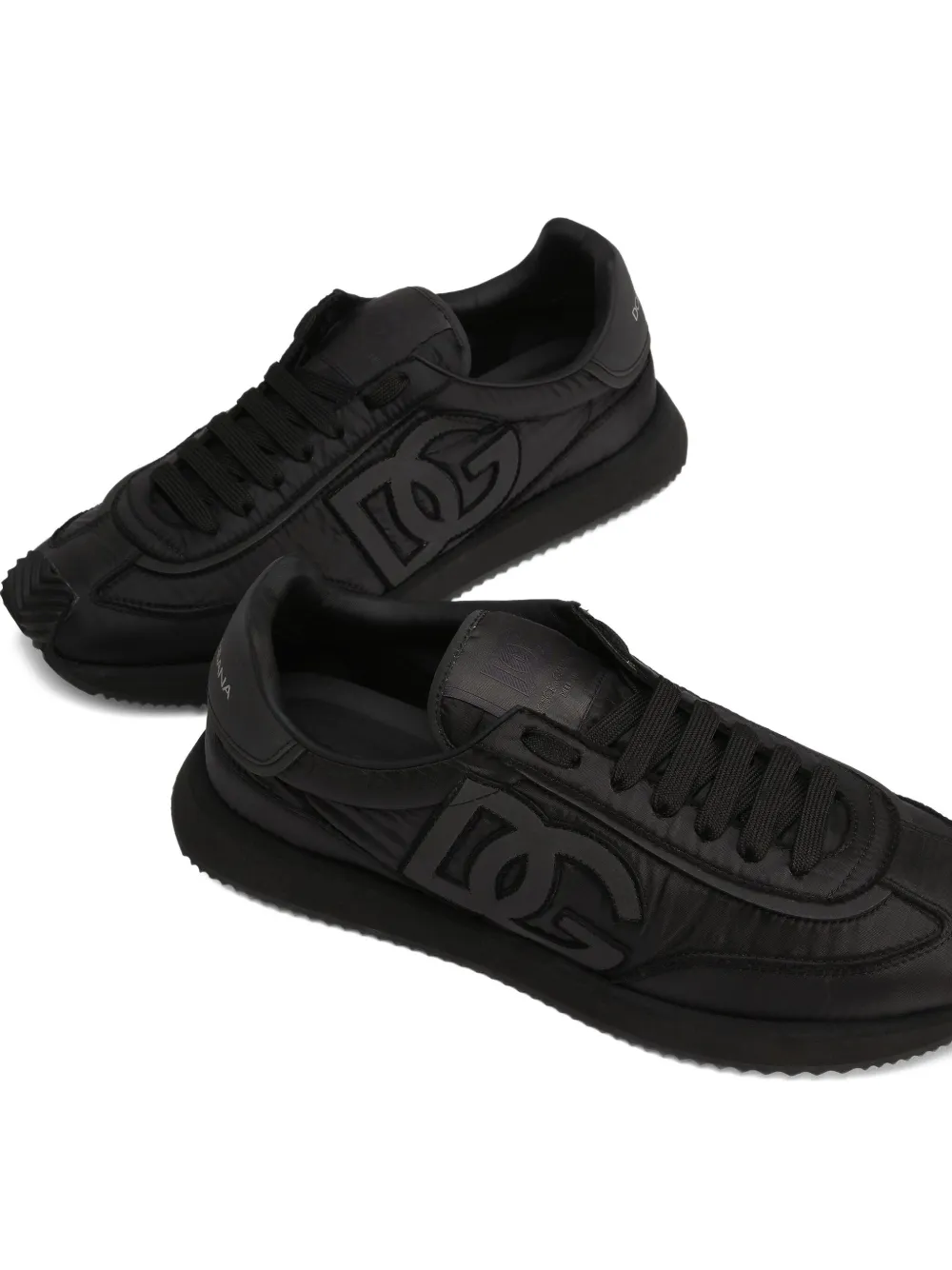 Dolce & Gabbana logo-embellished panelled sneakers Black