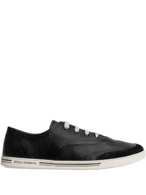 Dolce & Gabbana DG Cushion Panelled Sneakers | Black | FARFETCH