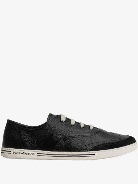 Dolce & Gabbana Saint Tropez lace-up leather sneakers