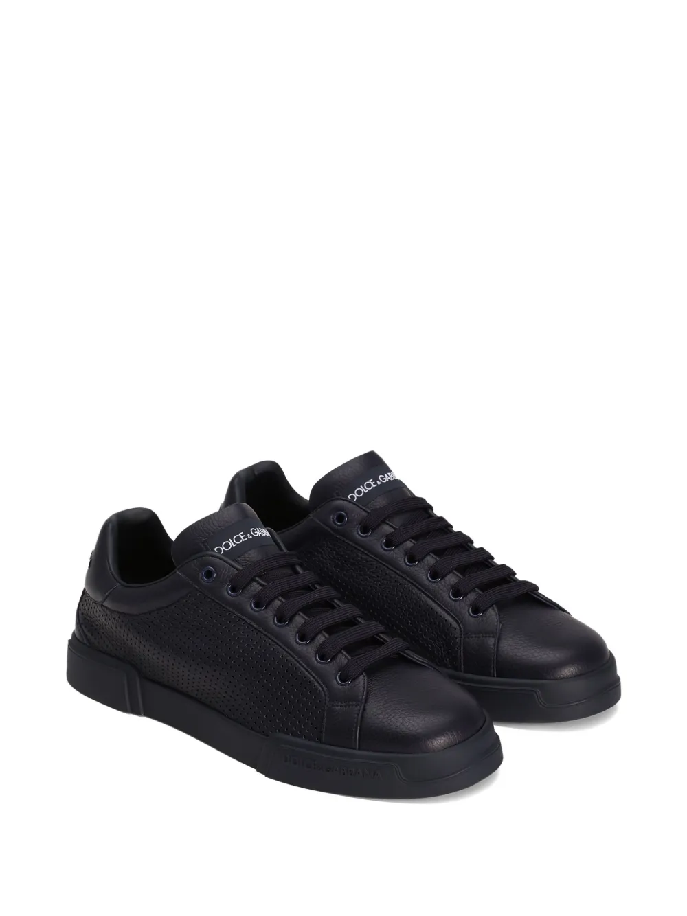 Dolce & Gabbana perforated leather sneakers | Low-Tops | Image 2