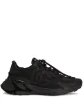Dolce & Gabbana logo-patch panelled sneakers - Black