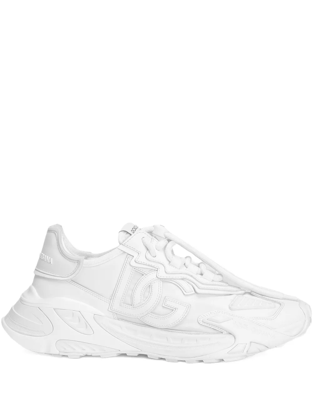 Dolce & Gabbana logo-embroidered sneakers White
