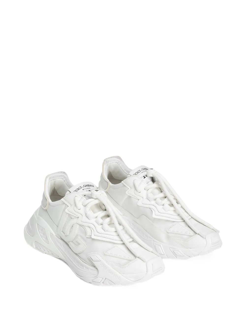 Dolce & Gabbana logo-embroidered sneakers White