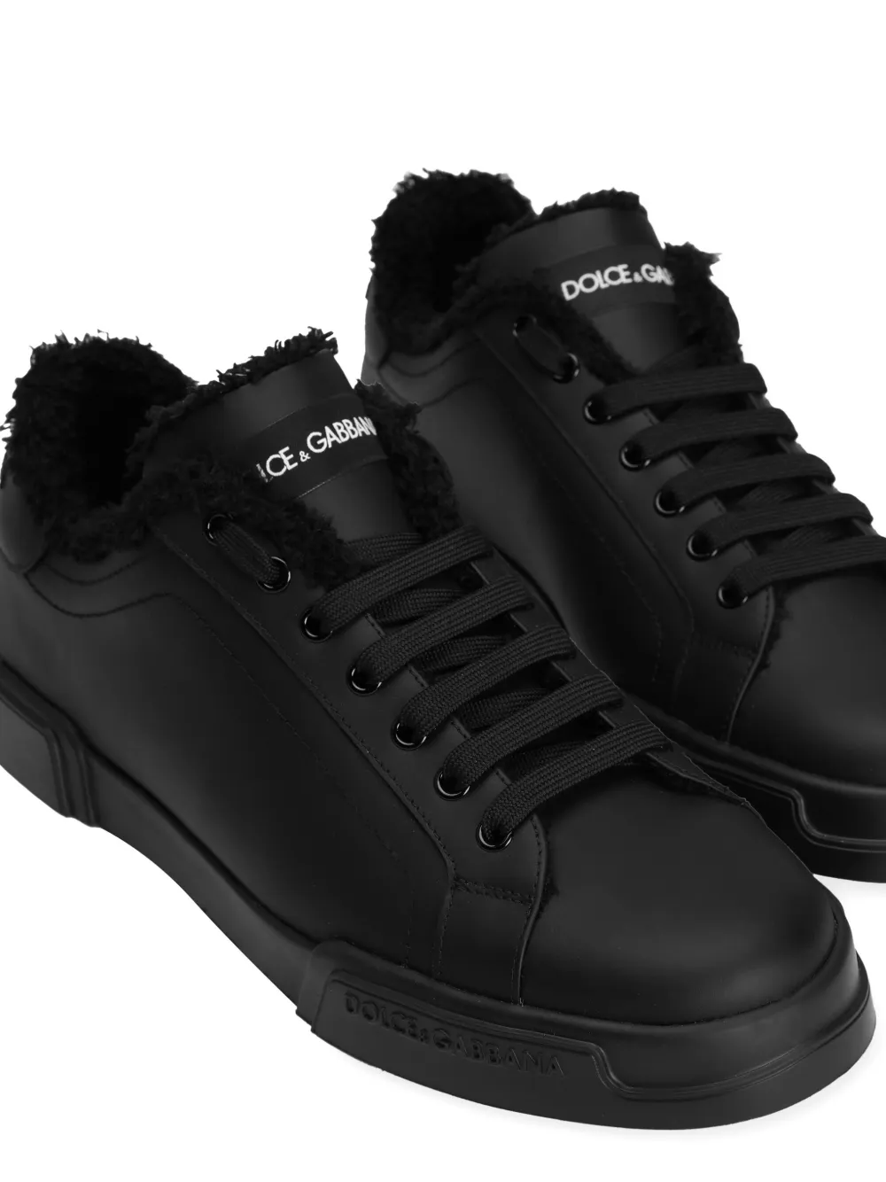 Dolce & Gabbana Portofino sneakers Zwart