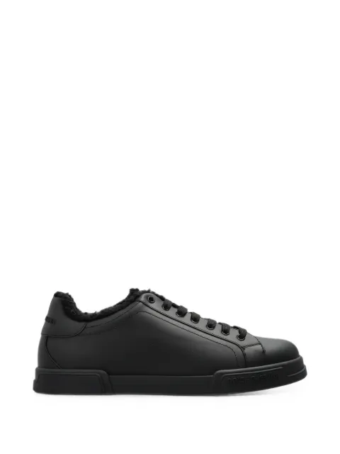 Dolce & Gabbana Portofino light calfskin sneakers
