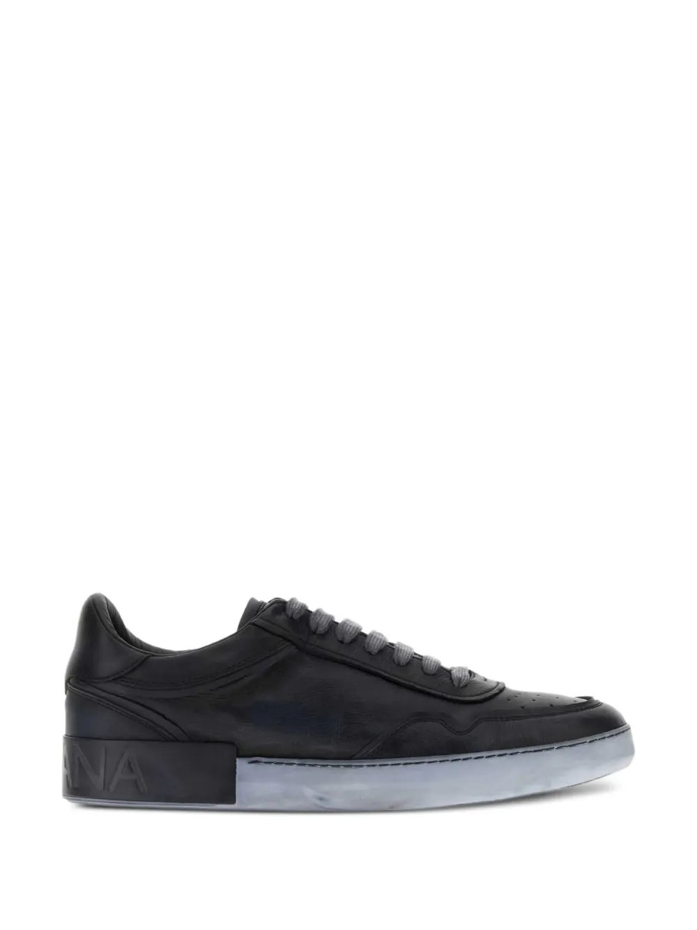 Dolce & Gabbana Portofino Sneakers mit Schnürung - Schwarz