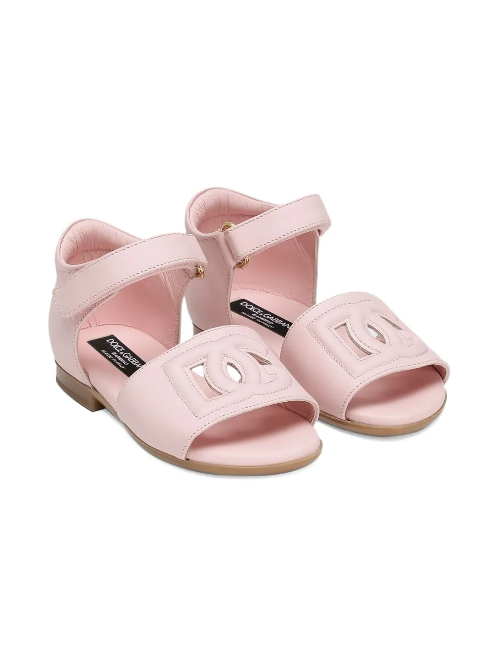 Dolce & Gabbana Kids DG sandalen Roze