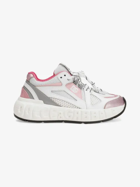 Dolce & Gabbana Kids mesh-panelled chunky sneakers