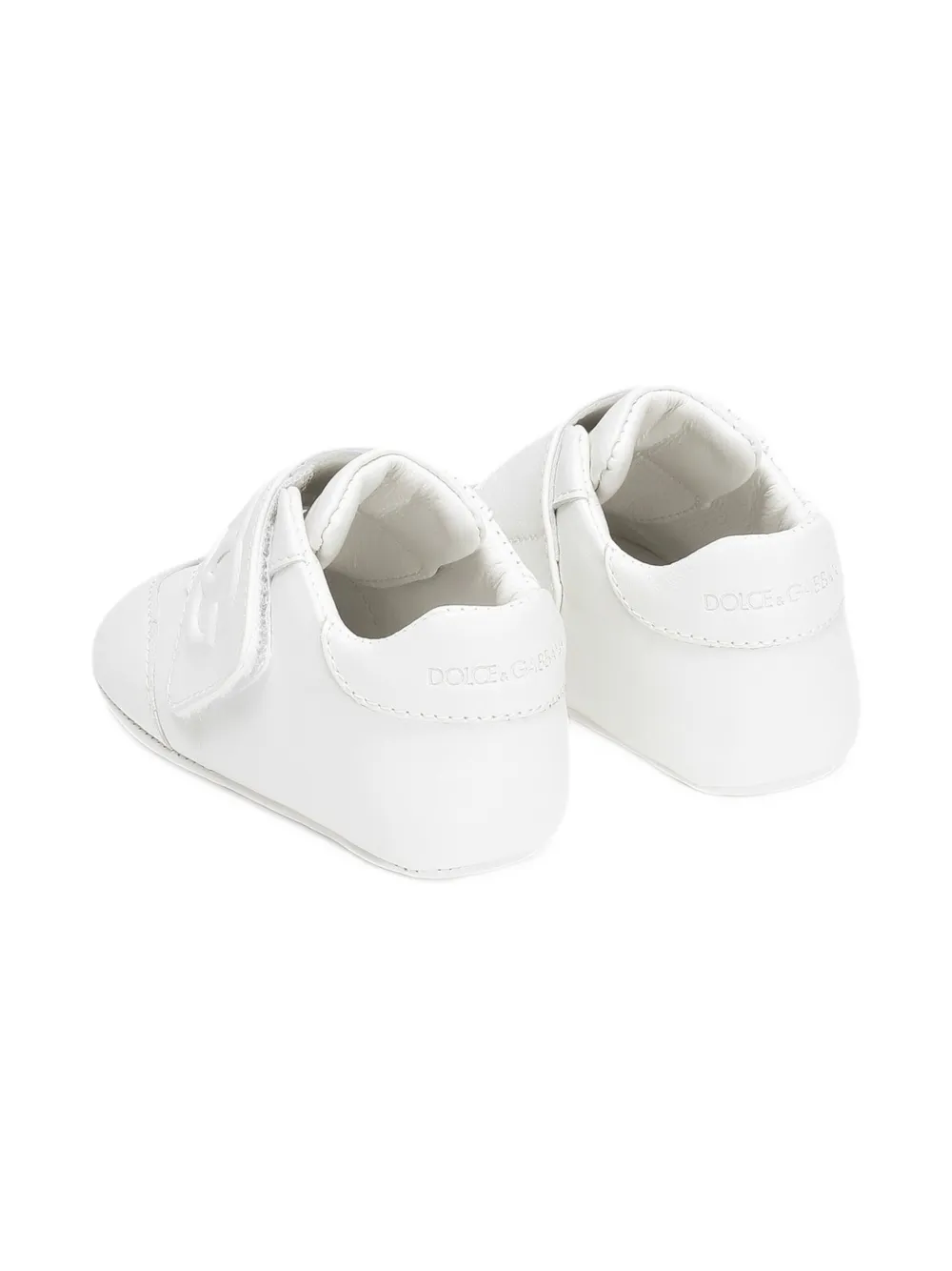 Dolce & Gabbana Kids Leren sneakers Wit