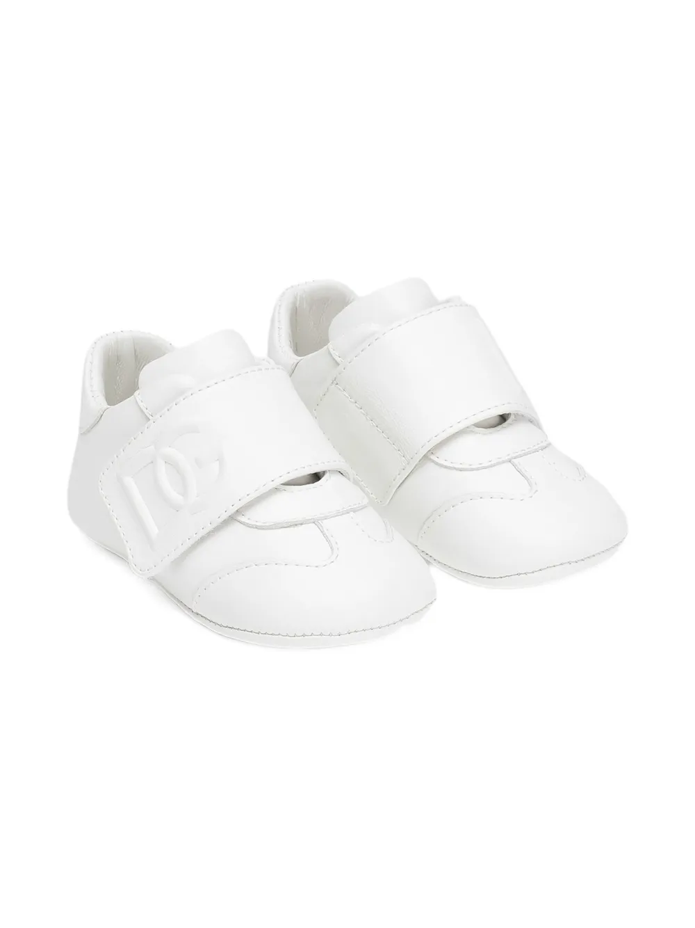 Dolce & Gabbana Kids Leren sneakers Wit