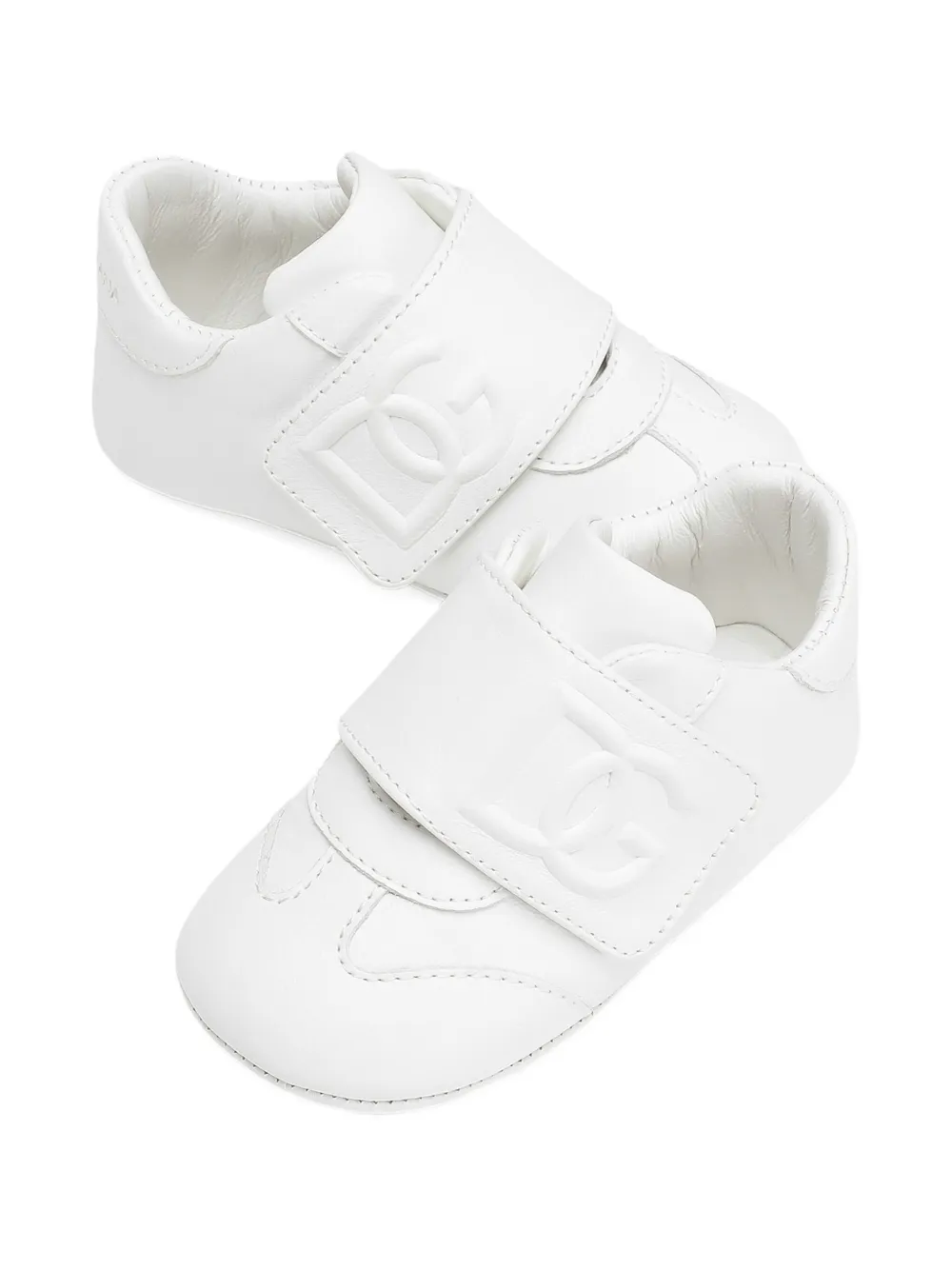 Dolce & Gabbana Kids Leren sneakers Wit