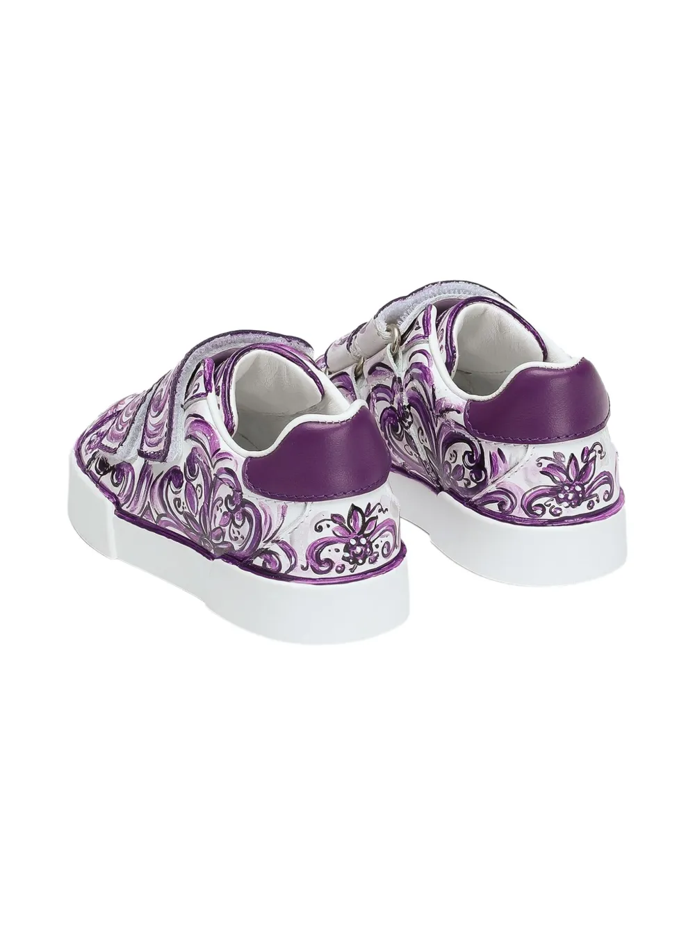 Dolce & Gabbana Kids leather sneakers White