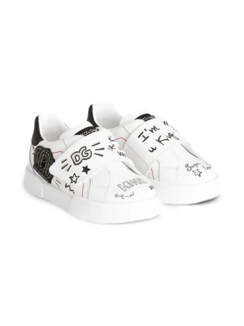 Dolce & Gabbana Kids graphic-print sneakers