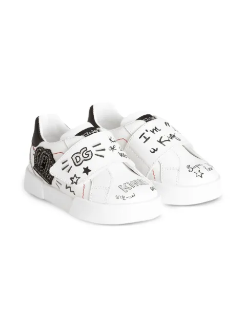 Dolce & Gabbana Kids graphic-print sneakers