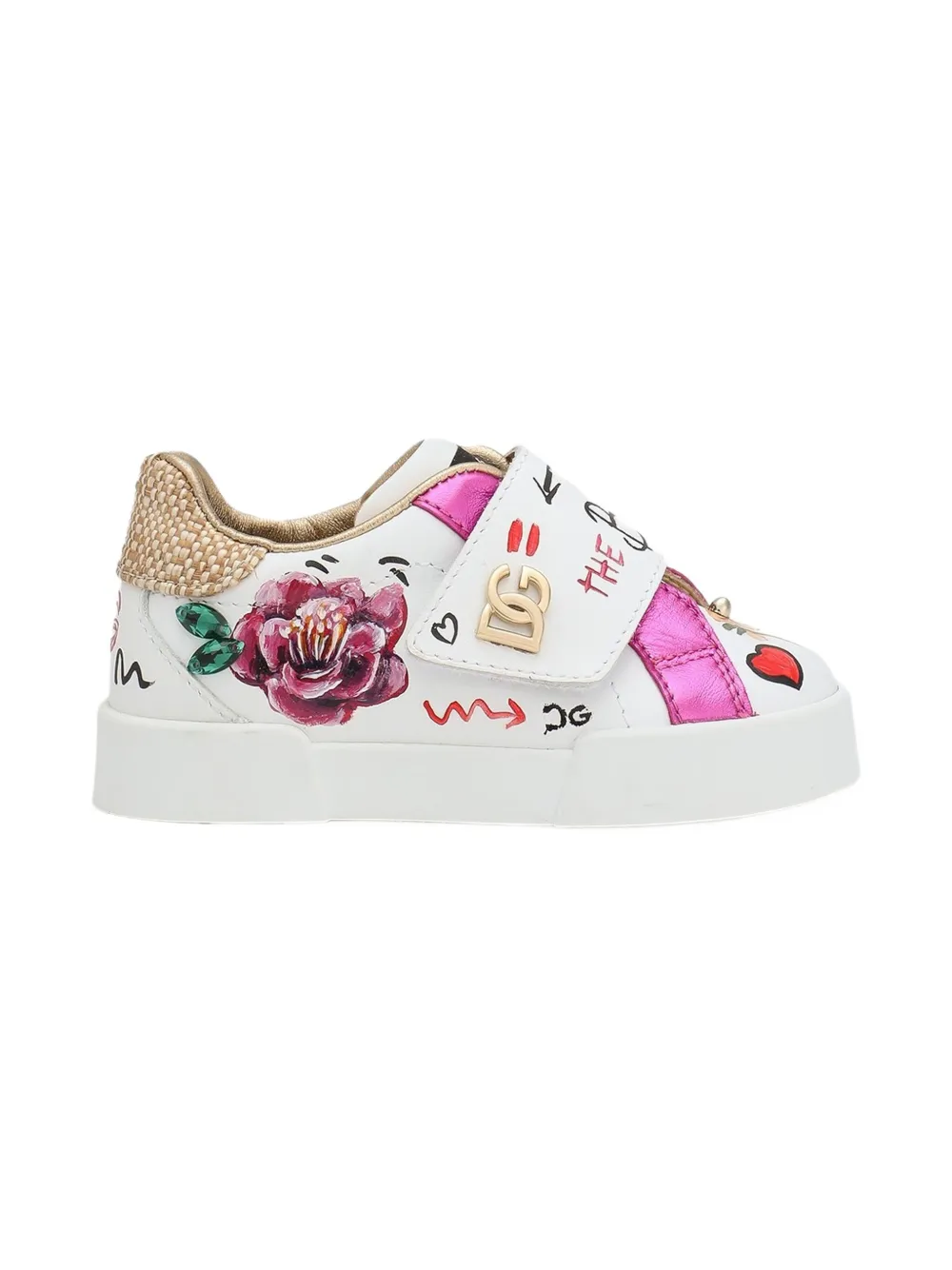 Dolce & Gabbana Kids Portofino sneakers White