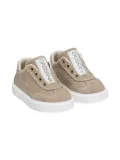 Dolce & Gabbana Kids logo-print slip-on sneakers - Neutrals