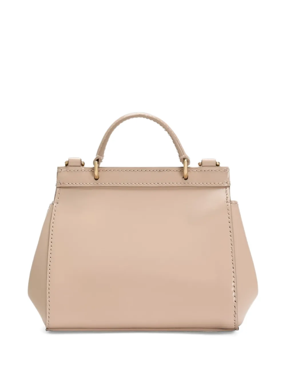 Dolce & Gabbana Kids Sicily leren mini-shopper Roze